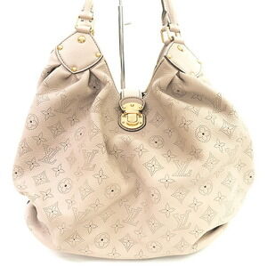 Louis Vuitton Handbag L Monogram Mahina Sable